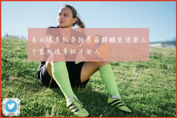 名记曝多队争抢墨菲鹈鹕坚持要三个首轮选秀权才放人